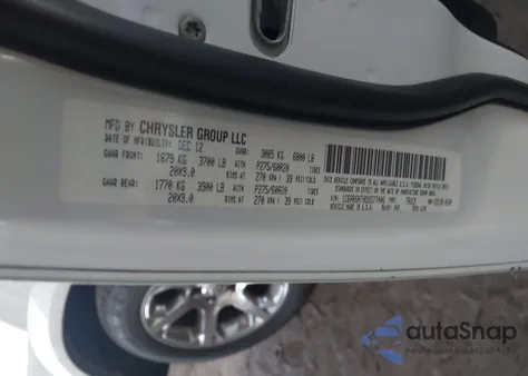 2013 Ram 1500 Laramie from USA, damaged, VIN 1C6RR6NT0DS577406